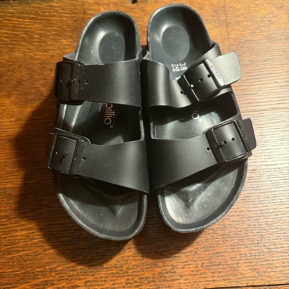 Birkenstock Black Women's platform Sandals - Picture 2 of 6